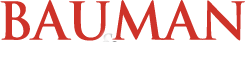 text logo of Bauman & Company
